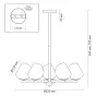 Люстра Bolle Hole Chandelier
