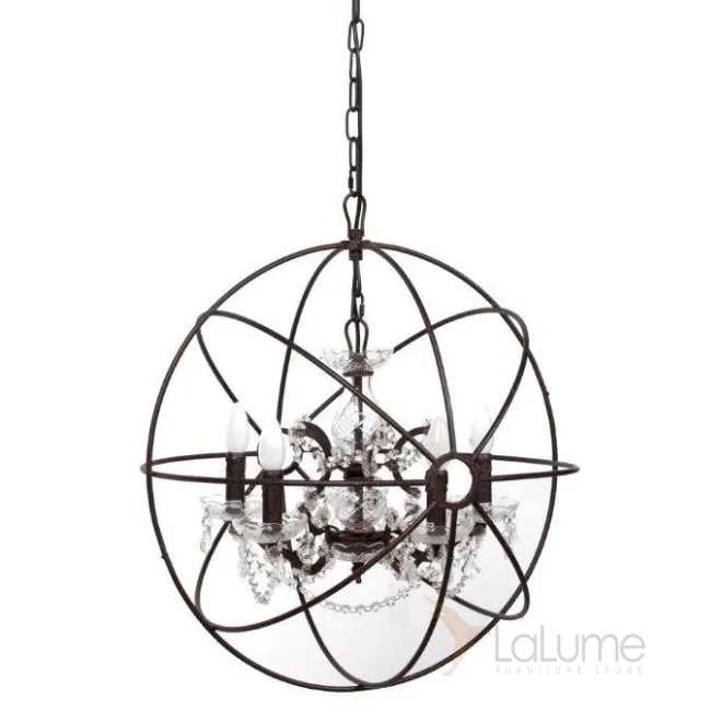 Люстра Foucault's Orb Crystal Chandelier 50 от LaLume