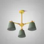 Потолочная люстра на штанге NATURA A GREEN 3 от ImperiumLoft