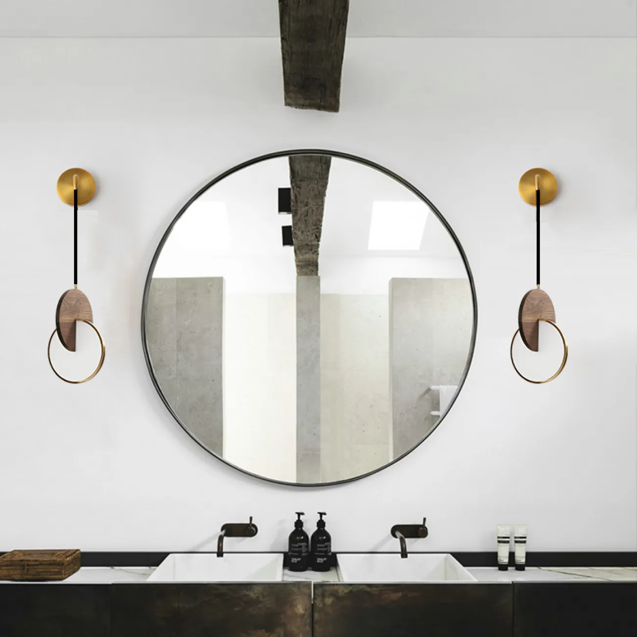 Настенный светильник GLATT WOOD WALL от ImperiumLoft