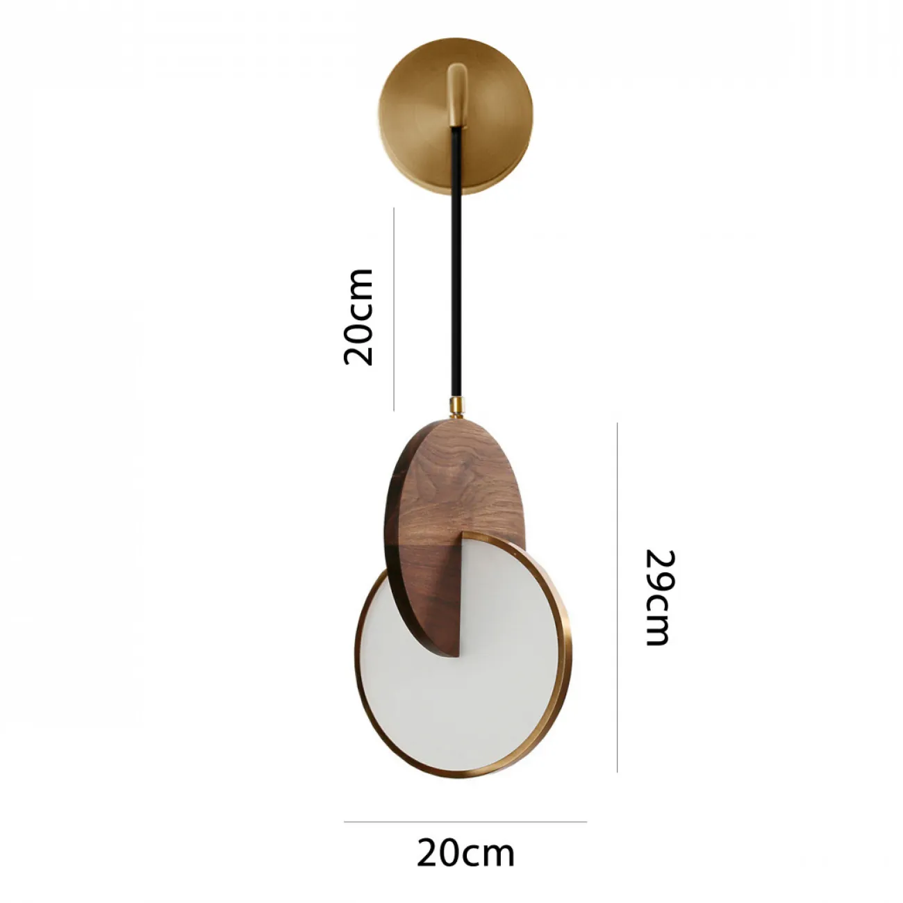 Настенный светильник GLATT WOOD WALL от ImperiumLoft