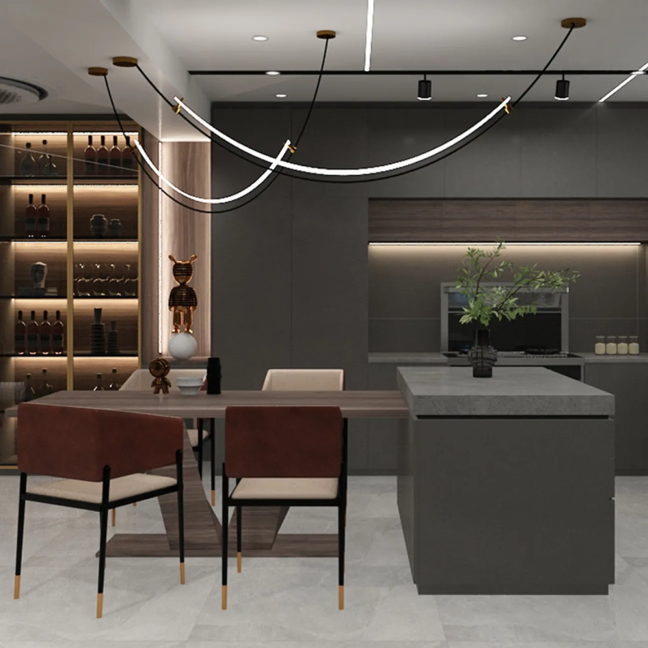 Подвесной светильник RILDA L 150 от ImperiumLoft