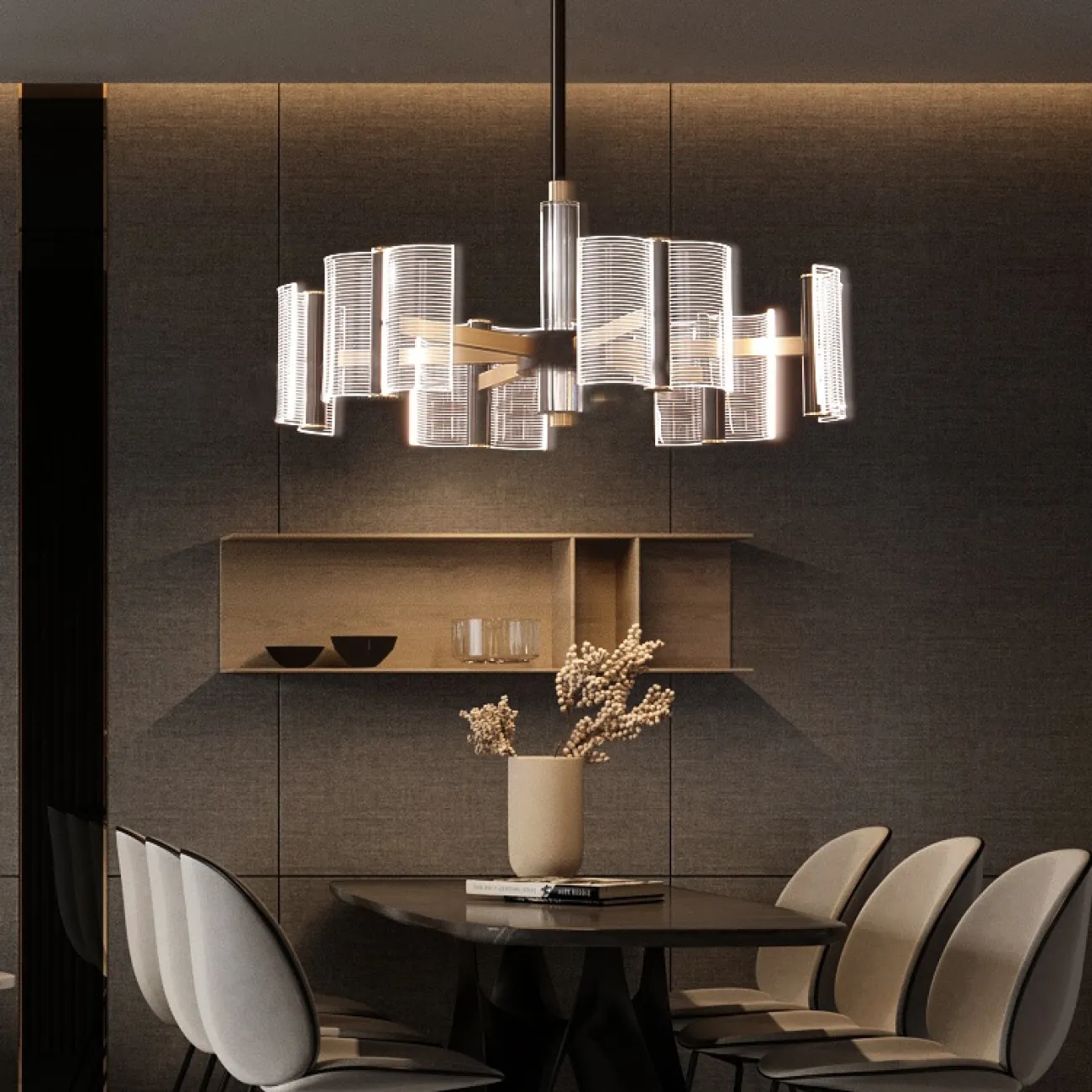 Люстра светодиодная SENSE C от ImperiumLoft