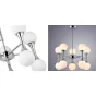 Люстра Ball Valley Chandelier Chromium 10 от ImperiumLoft