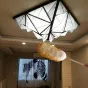 Люстра Aqua Creations Lighting ceiling D170 Yellow от ImperiumLoft