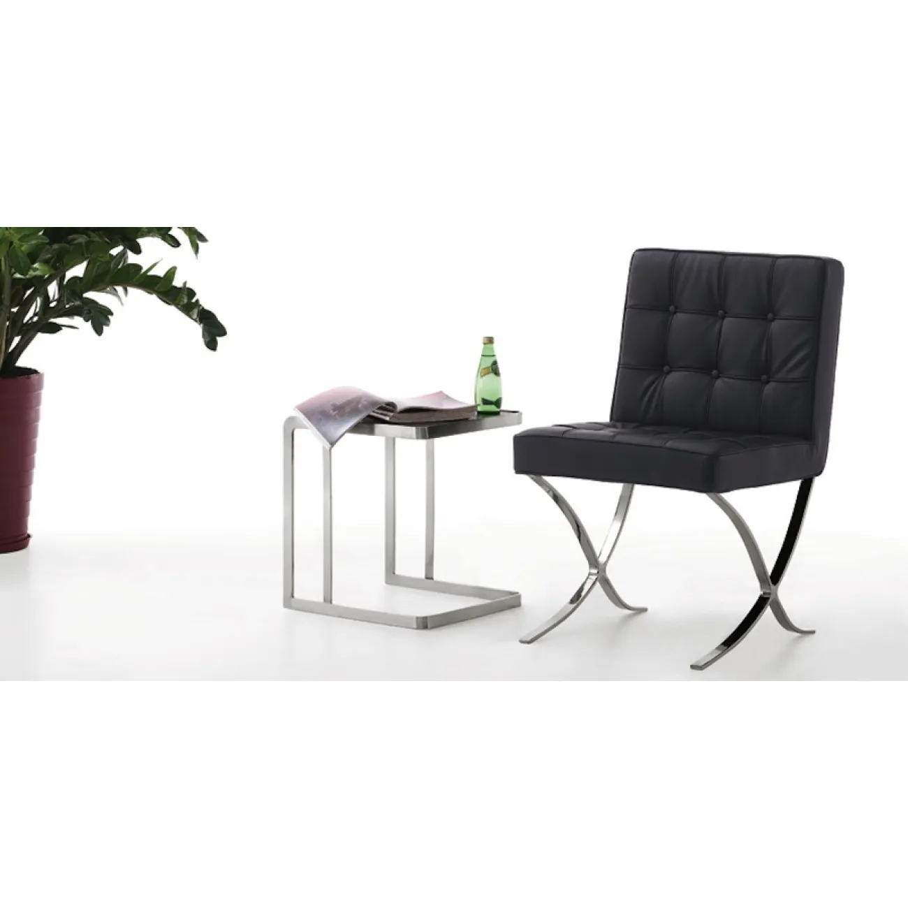 Кресло Barcelona dining chair designed by Ludwig Mies van der Rohe от LaLume