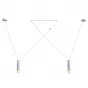 Wireflow LED White Suspension lam 2 патрона designed by Jordi Vilardell