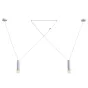 Wireflow LED White Suspension lam 2 патрона designed by Jordi Vilardell