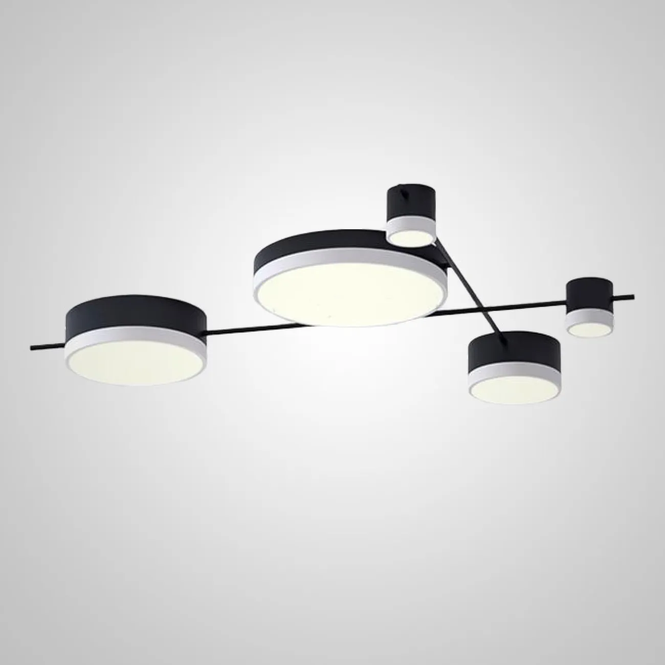 Потолочная люстра CHUTE E Black Gold от ImperiumLoft