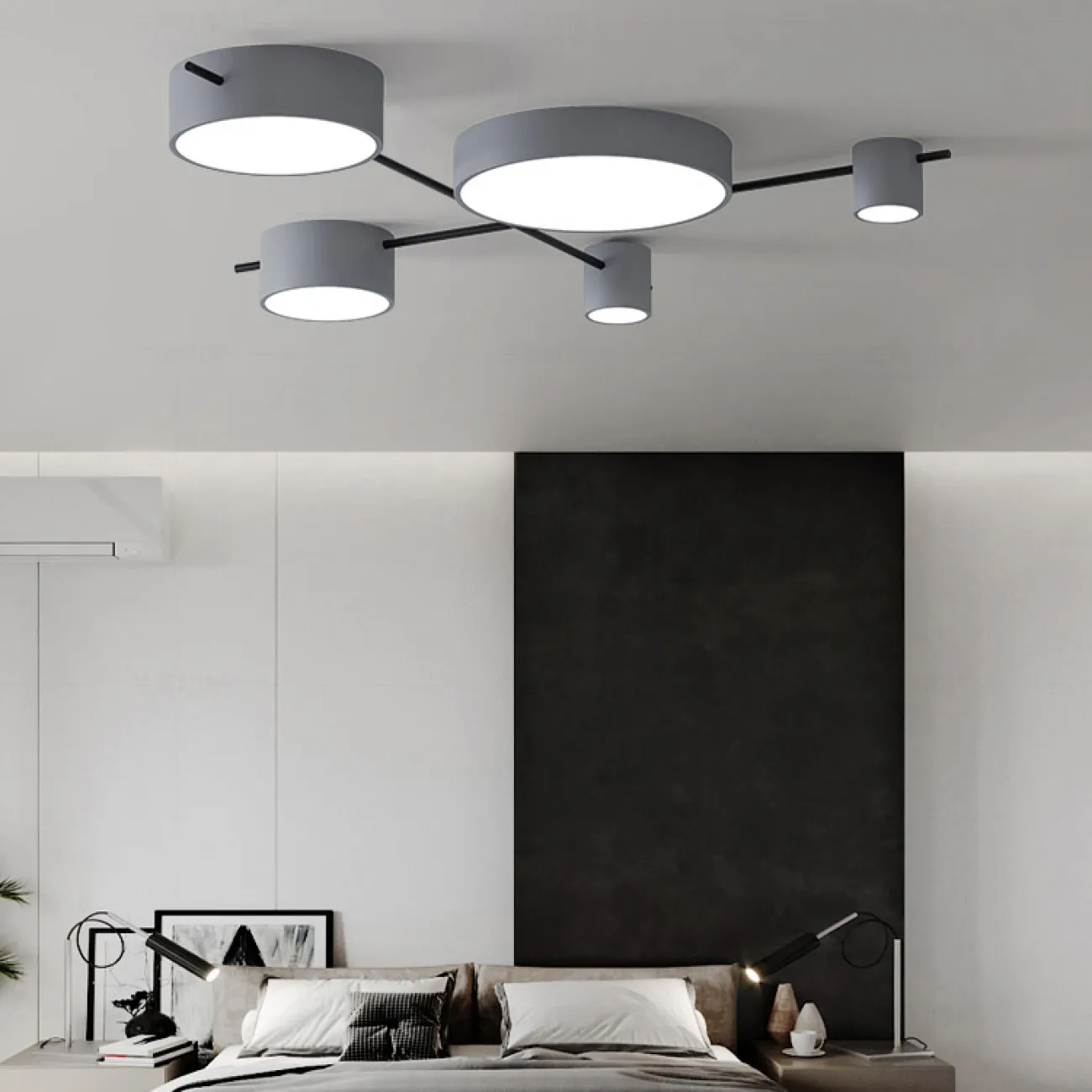 Потолочная люстра CHUTE E Black Gold от ImperiumLoft