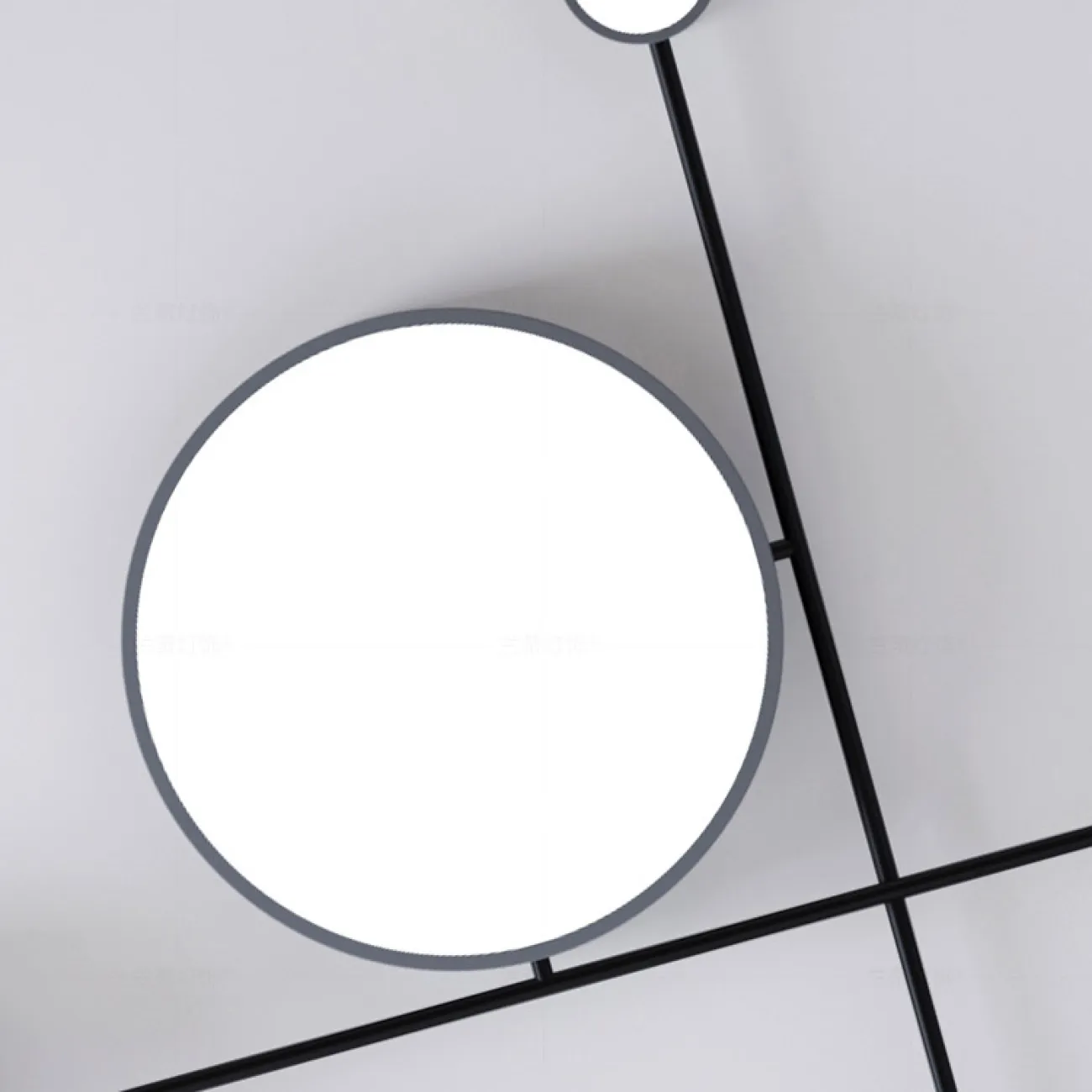 Потолочная люстра CHUTE E Black Gold от ImperiumLoft