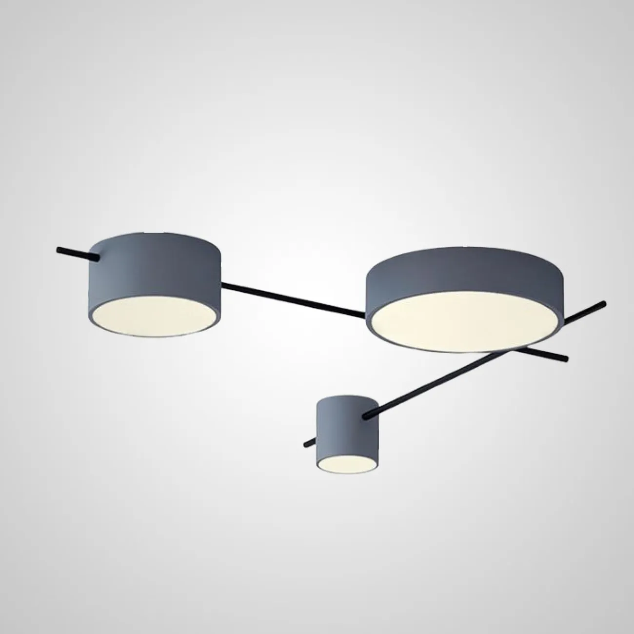 Потолочная люстра CHUTE E Black Gold от ImperiumLoft