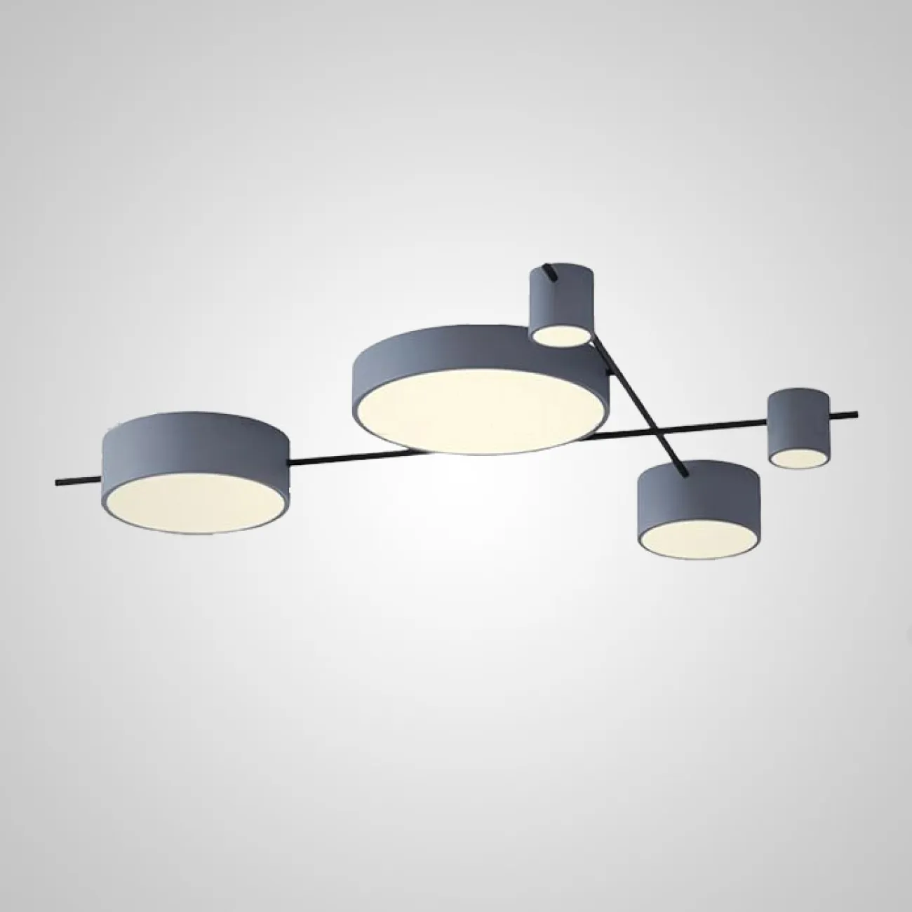 Потолочная люстра CHUTE E Black Gold от ImperiumLoft