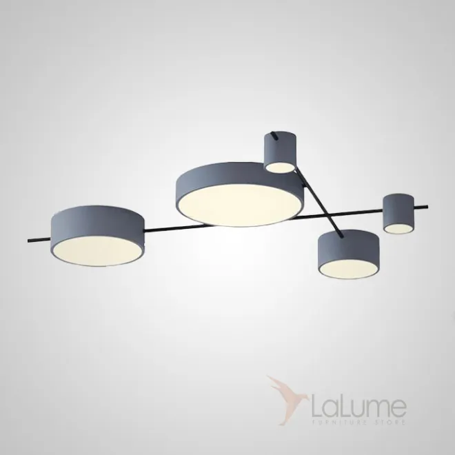 Потолочная люстра CHUTE B Grey от ImperiumLoft Потолочная люстра CHUTE B Grey от ImperiumLoft