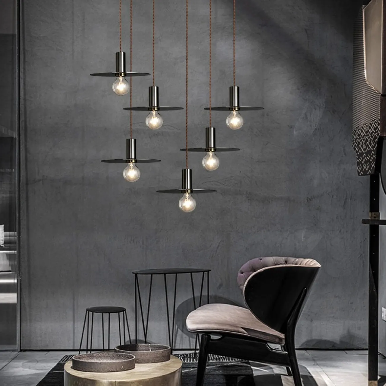 Подвесной светильник ROFF Латунь от ImperiumLoft