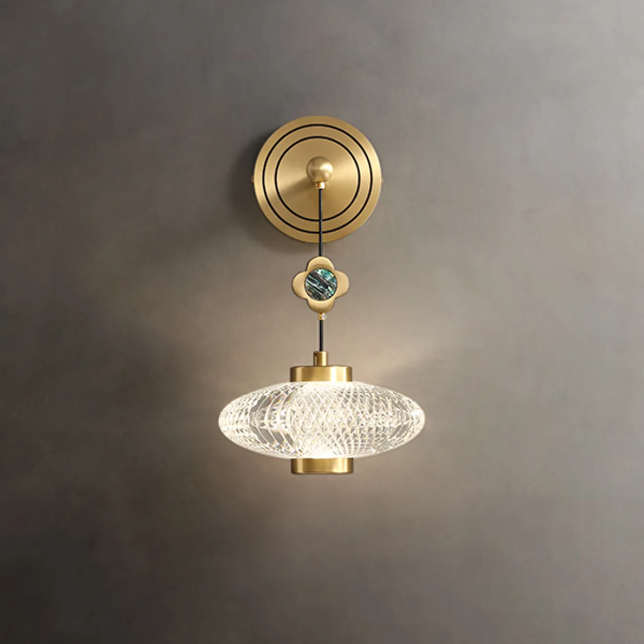 Настенный светильник LUARA WALL D от ImperiumLoft