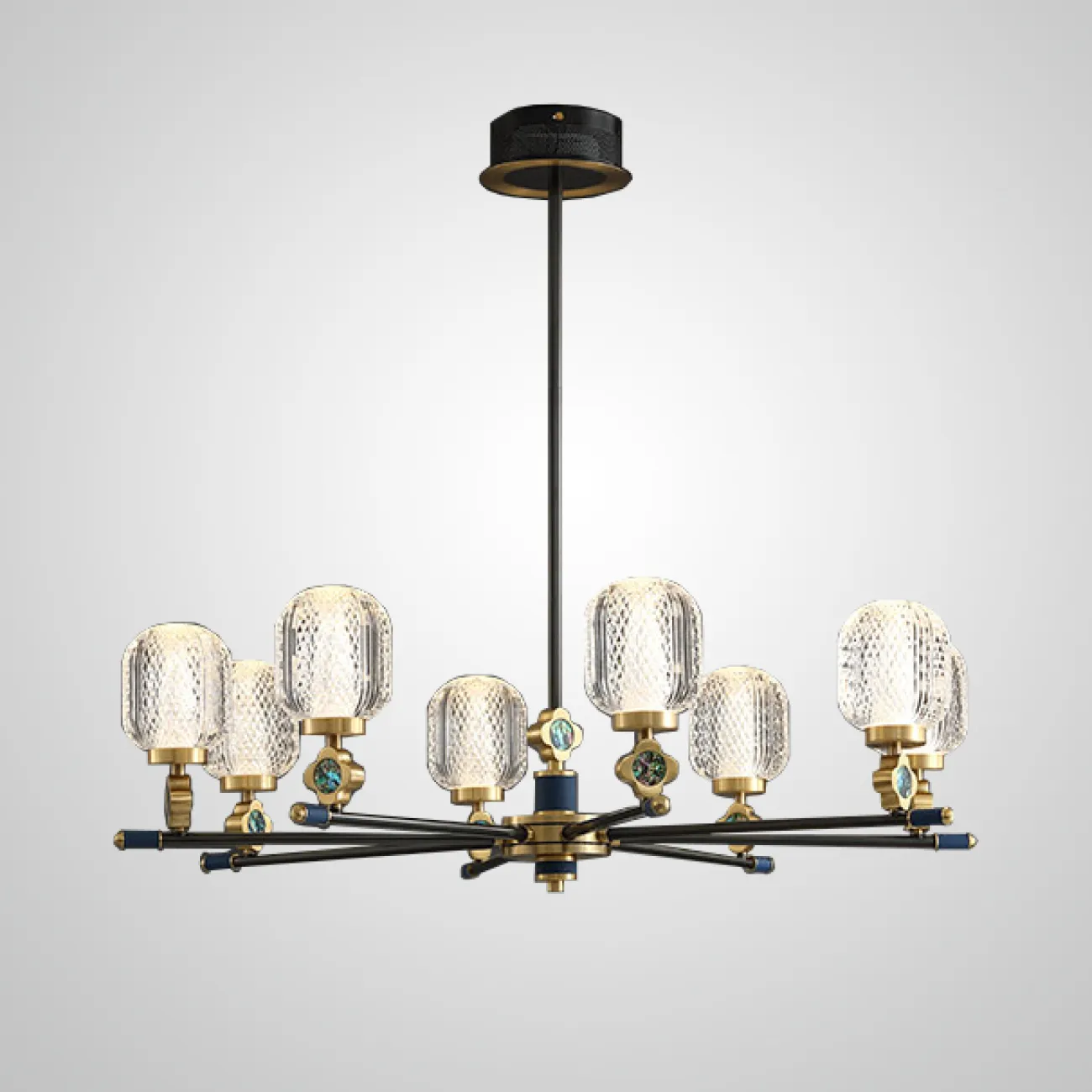 Потолочная люстра LUARA CH B L6 от ImperiumLoft