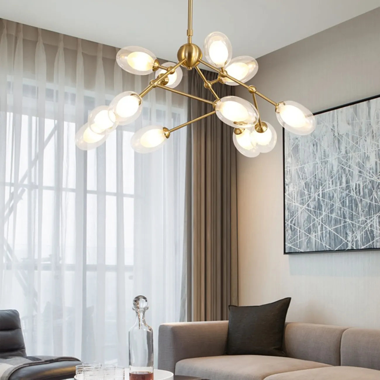 Подвесная люстра GRENE 12 от ImperiumLoft