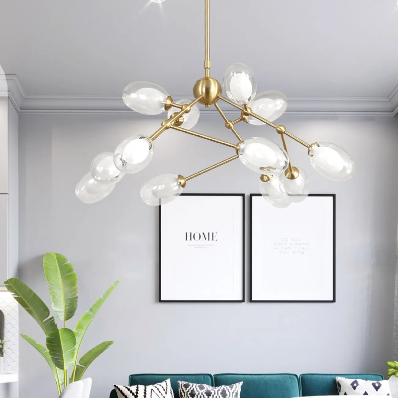 Подвесная люстра GRENE 12 от ImperiumLoft