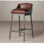 Барный стул Iron Scaffold Bar stool brown от LaLume