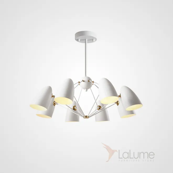 Подвесная люстра ETA 8 Белый от ImperiumLoft