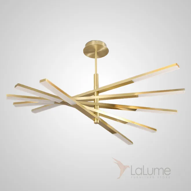 Подвесная люстра ORTON D120 Gold от ImperiumLoft