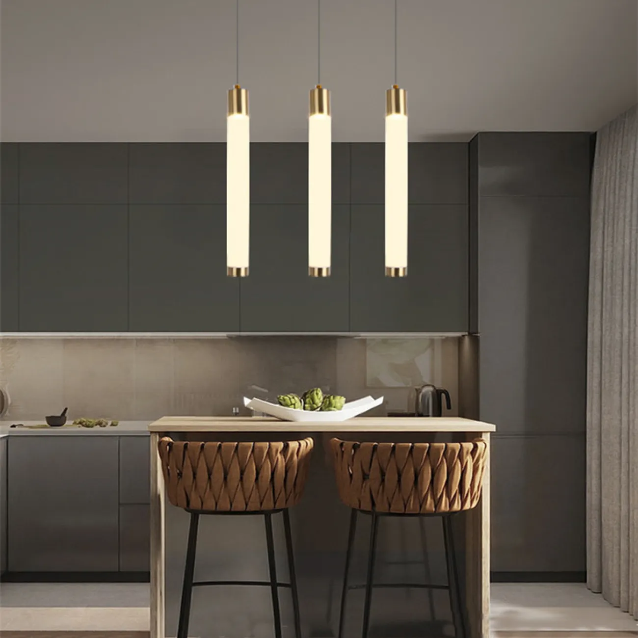Подвесной светильник KARIS L80 White от ImperiumLoft