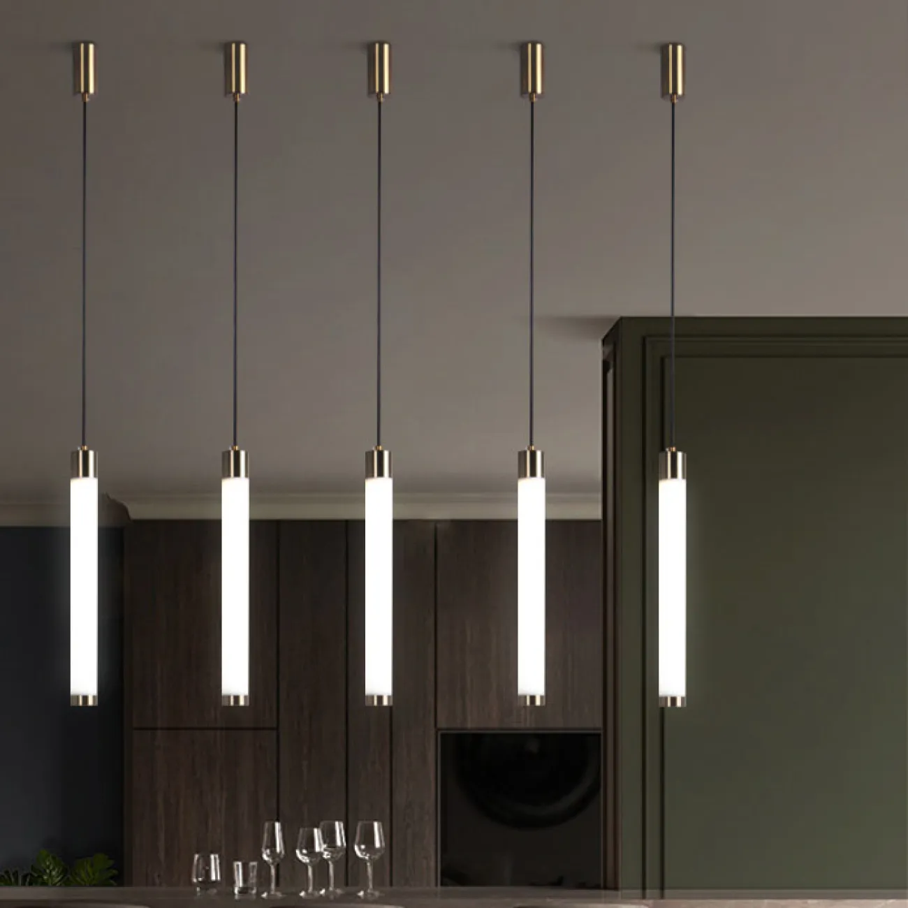 Подвесной светильник KARIS L80 White от ImperiumLoft