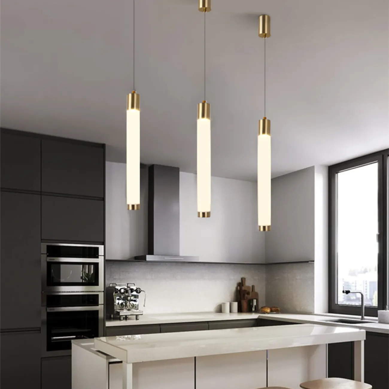 Подвесной светильник KARIS L80 White от ImperiumLoft