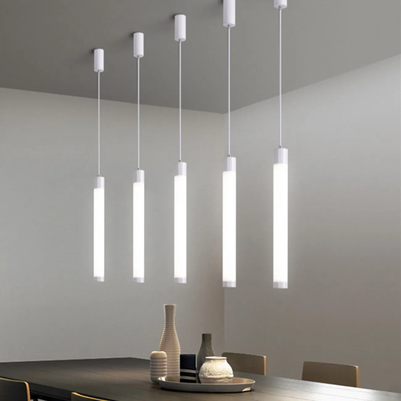 Подвесной светильник KARIS L80 White от ImperiumLoft