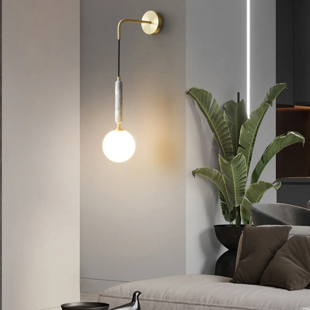 Настенный светильник PETIT B WALL Black от ImperiumLoft