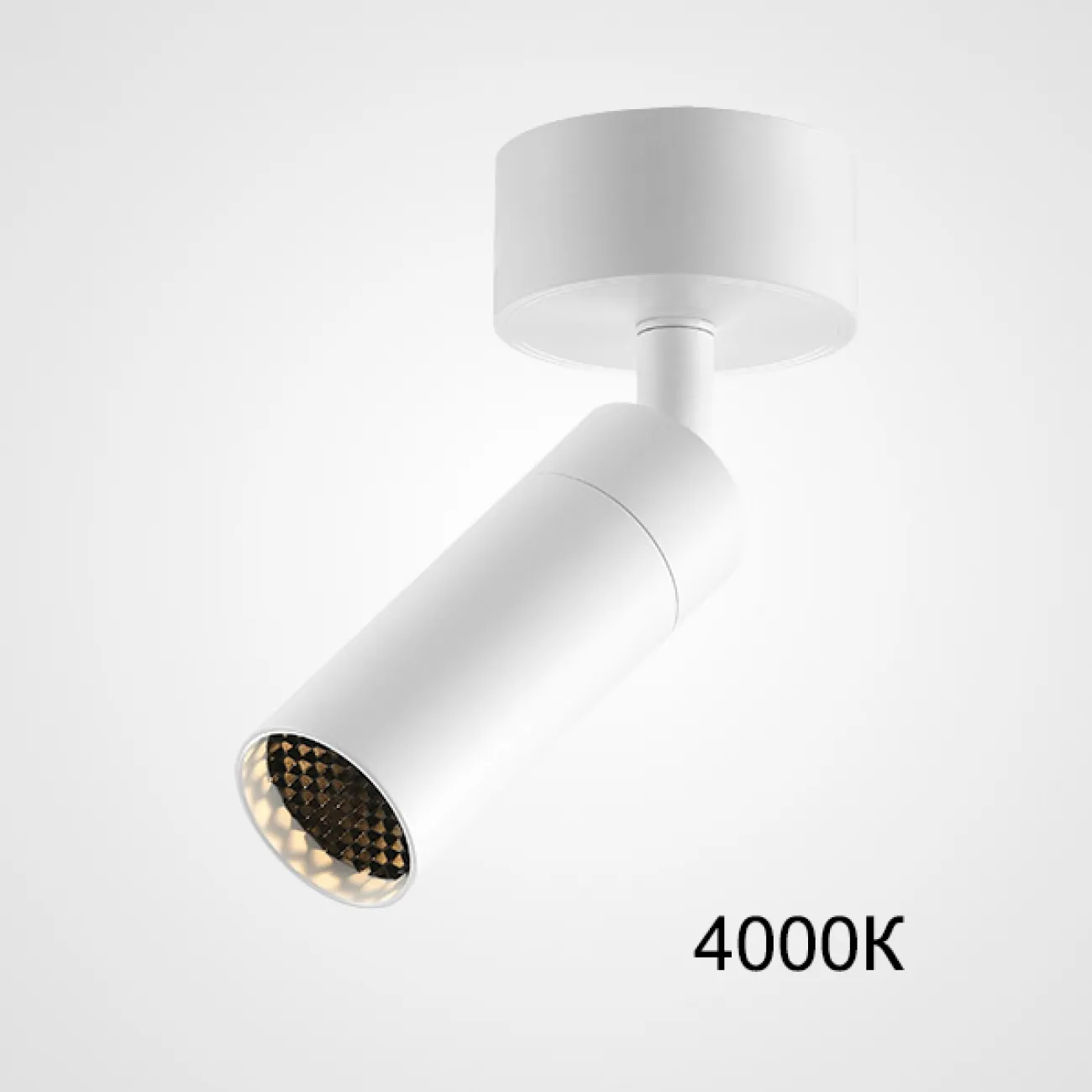 Потолочный светильник с изменениямым углом света Zoom Bell A Black 4000К от ImperiumLoft