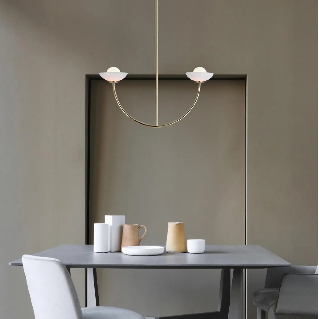 Потолочная люстра INELDA L2 Gold от ImperiumLoft