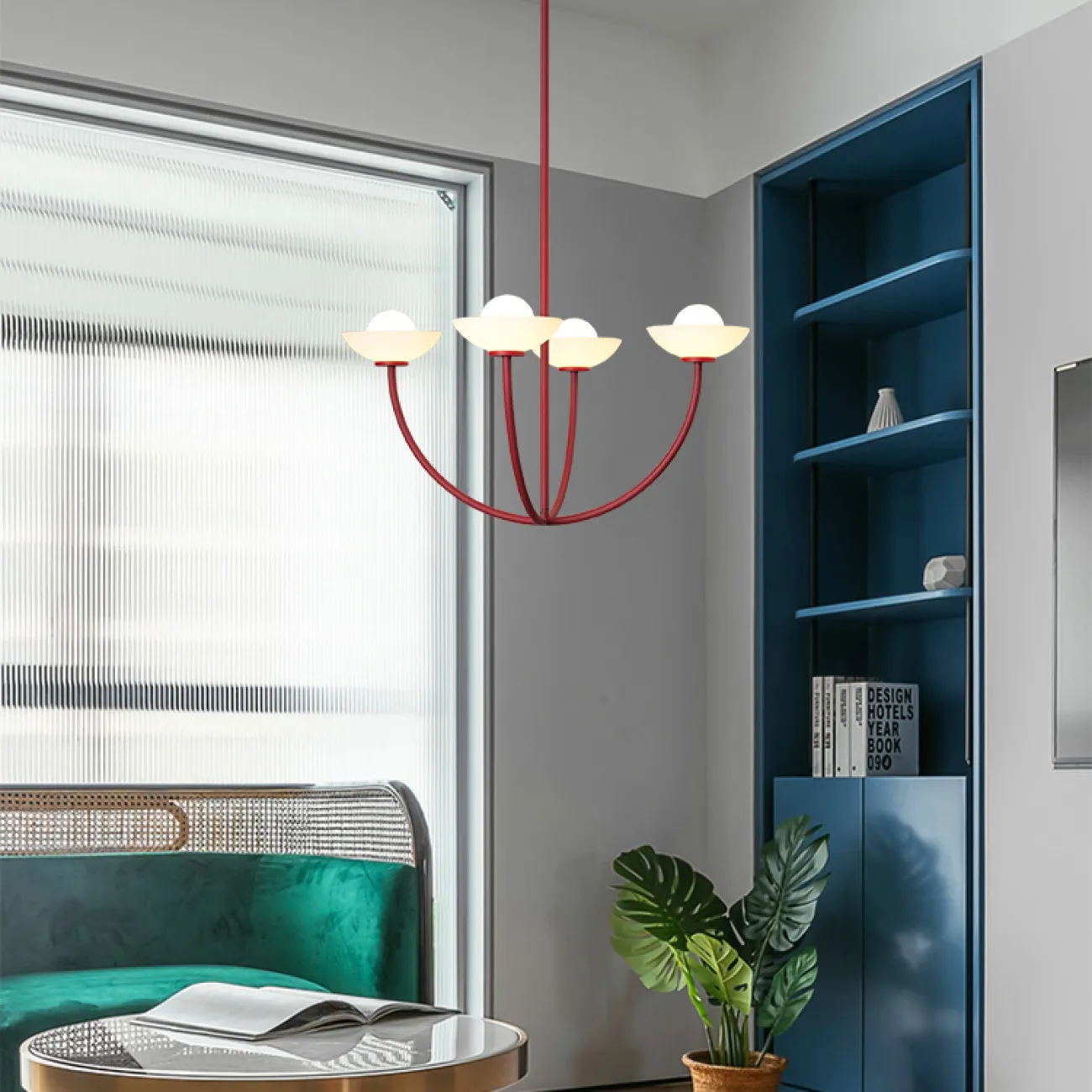 Потолочная люстра INELDA L4 Gold от ImperiumLoft