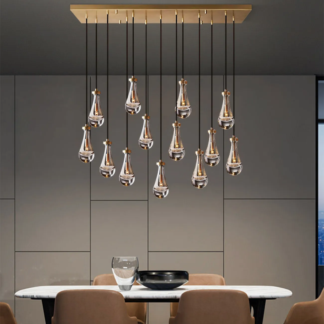 Подвесной светильник MELANY MORE L21 Планка от ImperiumLoft