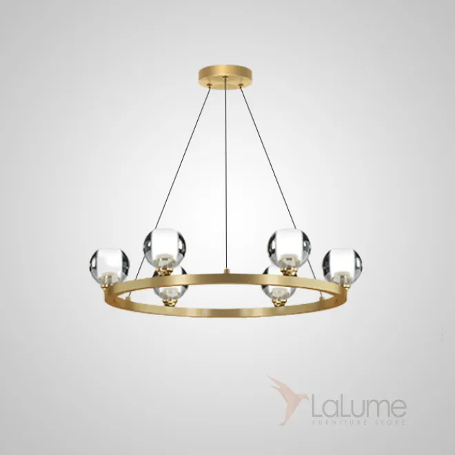 Подвесная люстра ILIANA CH D60 Brass от ImperiumLoft Подвесная люстра ILIANA CH D60 Brass от ImperiumLoft