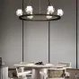 Подвесная люстра ILIANA CH D70 Brass Black от ImperiumLoft