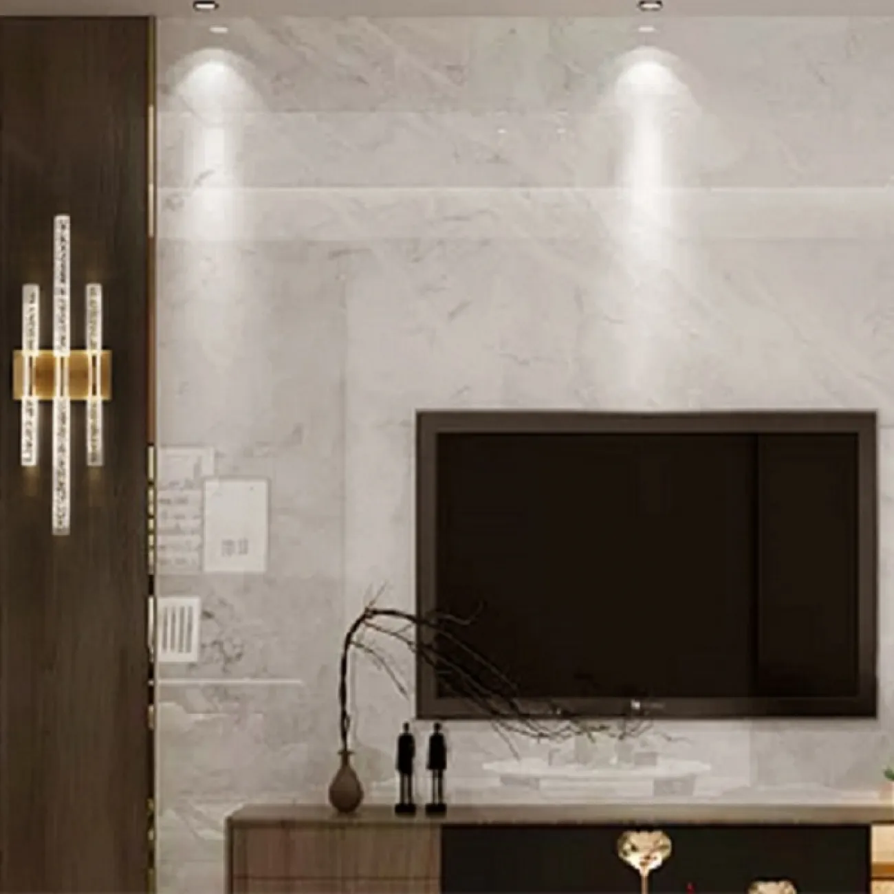 Настенный светильник (Бра) Crystal A от ImperiumLoft