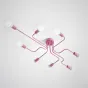 Потолочная люстра SCHEME PINK от ImperiumLoft