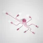 Потолочная люстра SCHEME PINK от ImperiumLoft