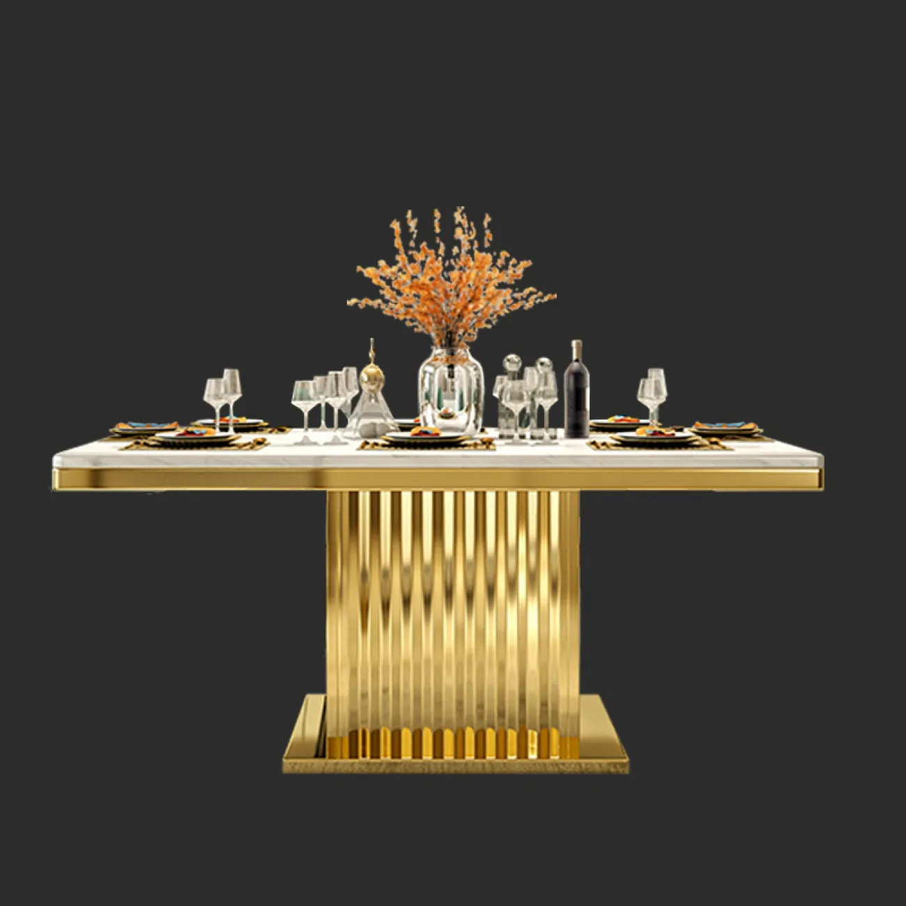 Дизайнерский обеденный стол LaLume-AZ00321