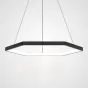 Подвесная люстра MARLA D60 Black Трехцветный свет от ImperiumLoft
