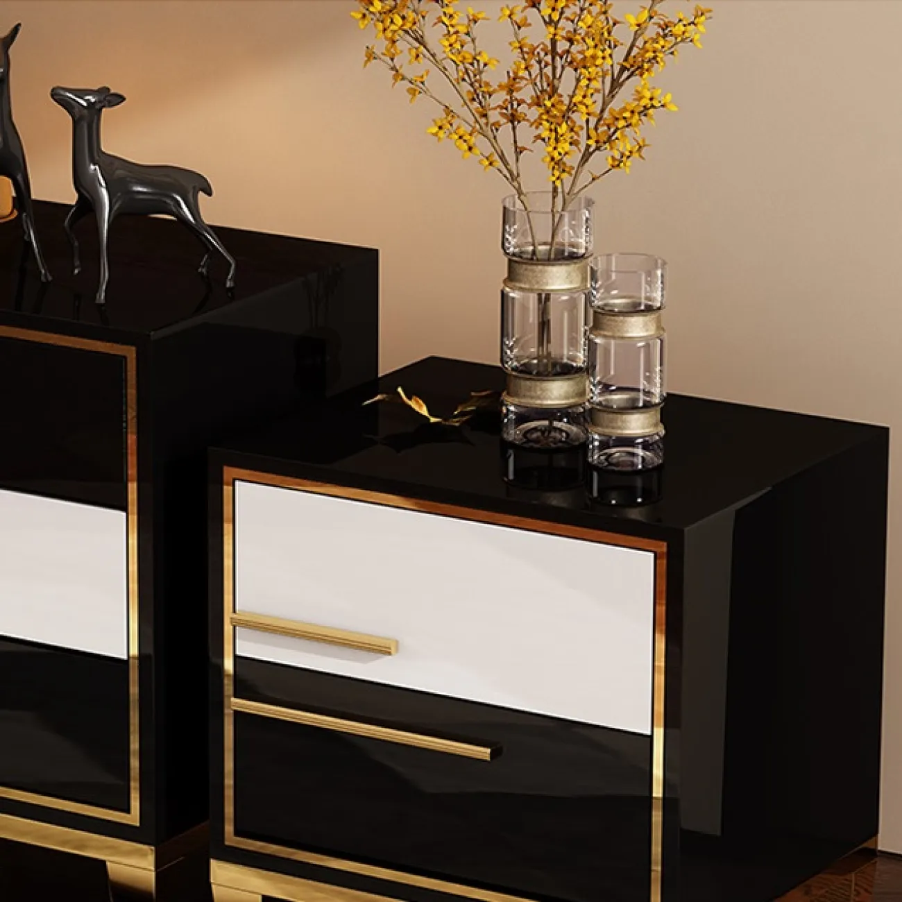 Дизайнерская прикроватная тумба LaLume-TT00103