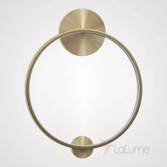 Серия настенных светильников в виде металлических колец разного диаметра с внутренней LED-подсветкой LAND A D30