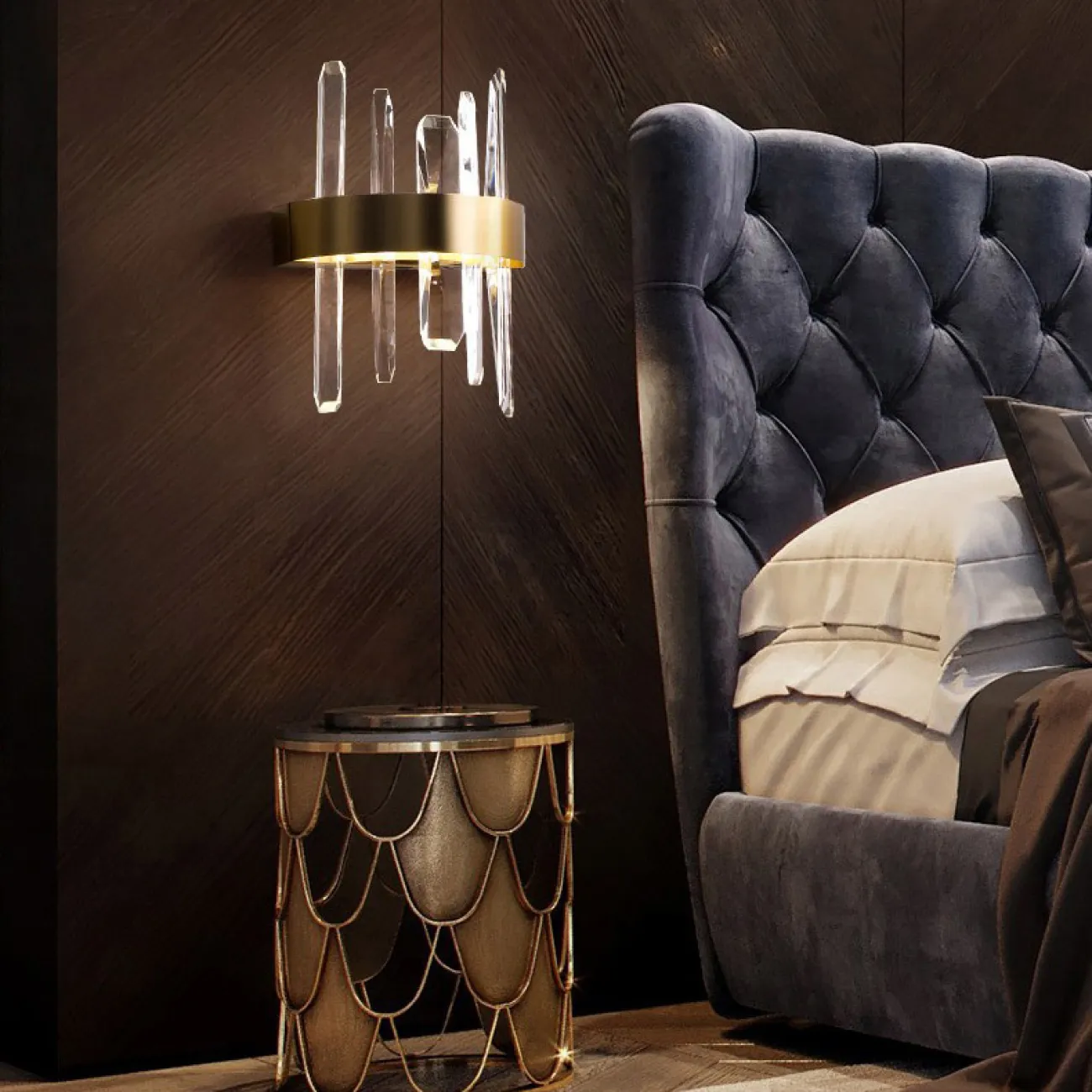 Настенный светильник CAROLA WALL L43 от ImperiumLoft