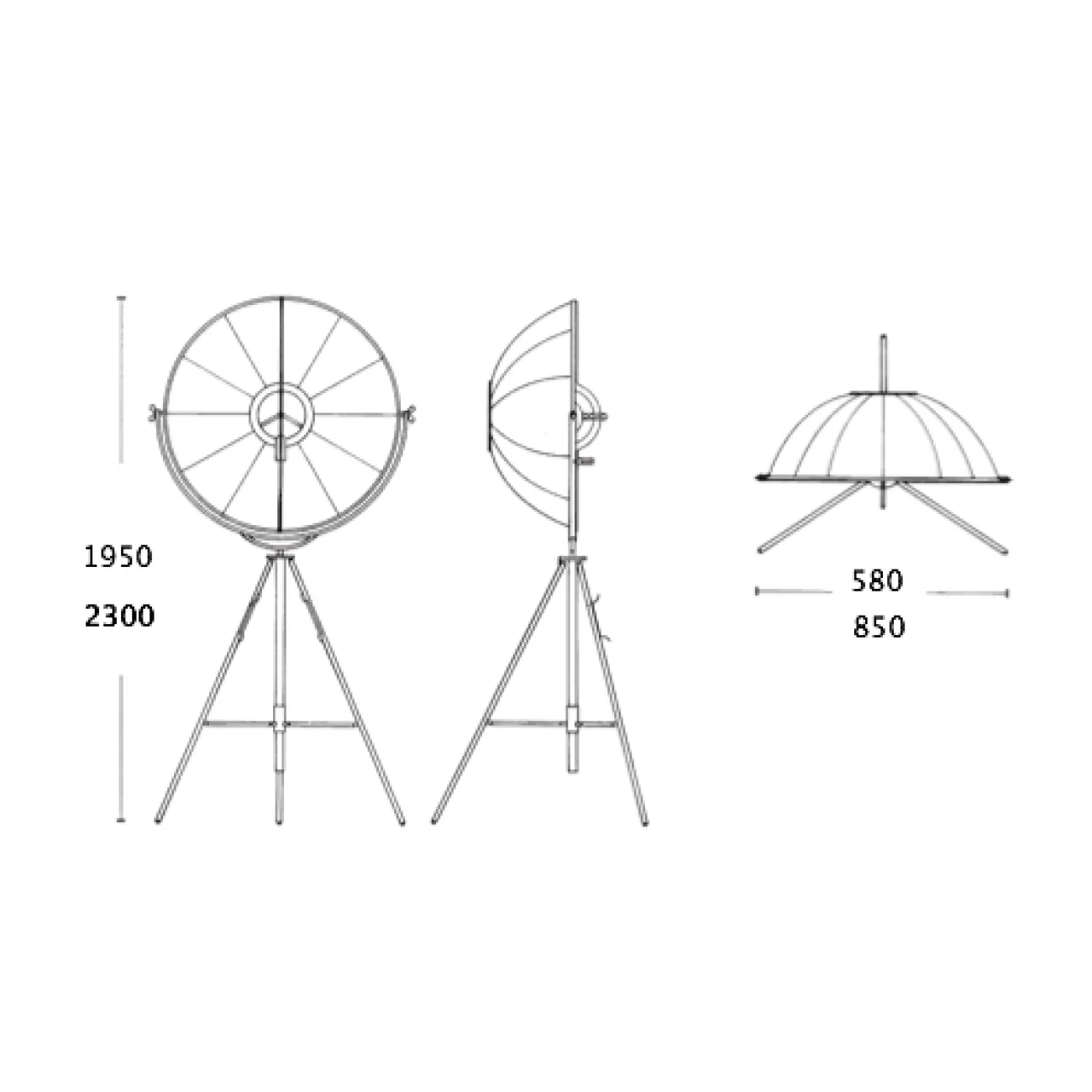 Торшер Pallucco Fortuny in 1907