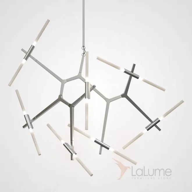 Люстра Агнес Chandelier Summer 14 Silver от ImperiumLoft