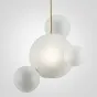 Подвесной светильник GIOPATO & COOMBES BOLLE BLS LAMP white glass 4 от ImperiumLoft