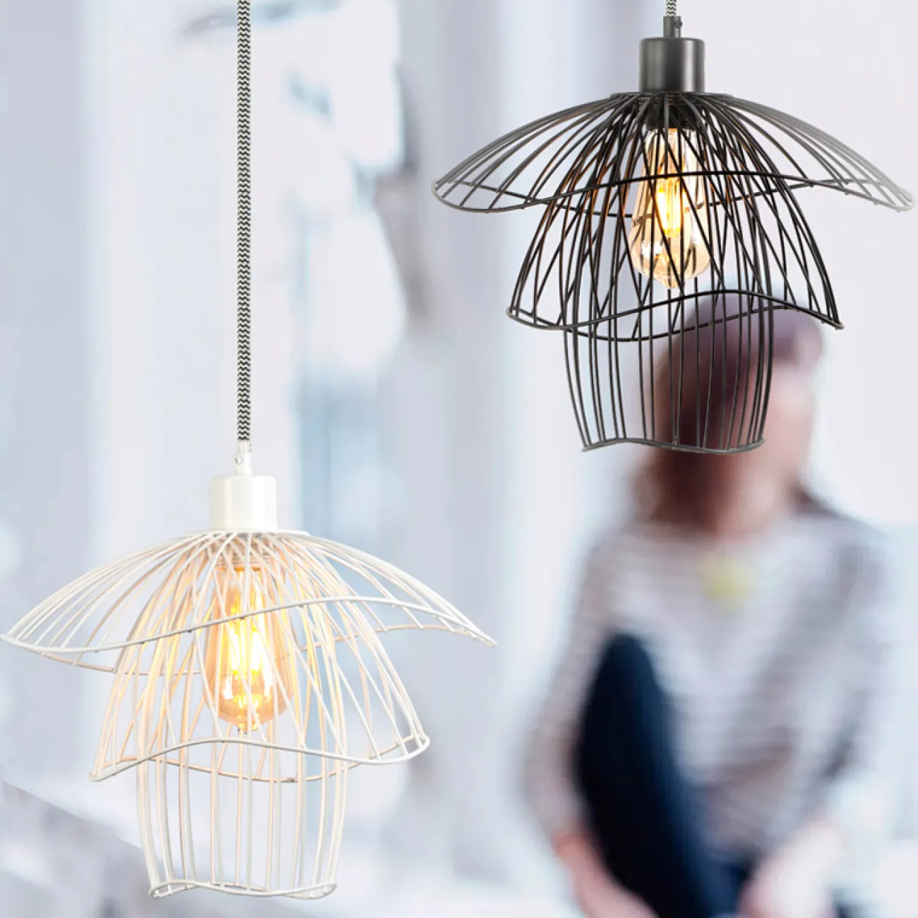 Подвесной светильник Papillon Forestier White от ImperiumLoft