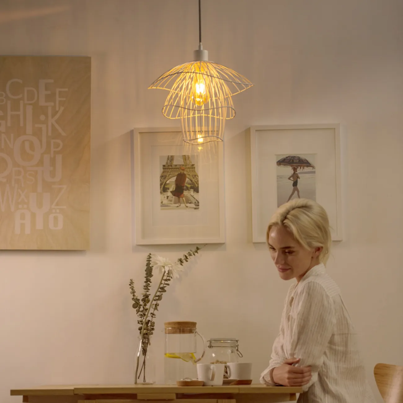 Подвесной светильник Papillon Forestier White от ImperiumLoft